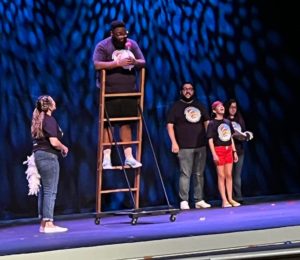 Seussical on stage