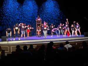 Seussical on stage