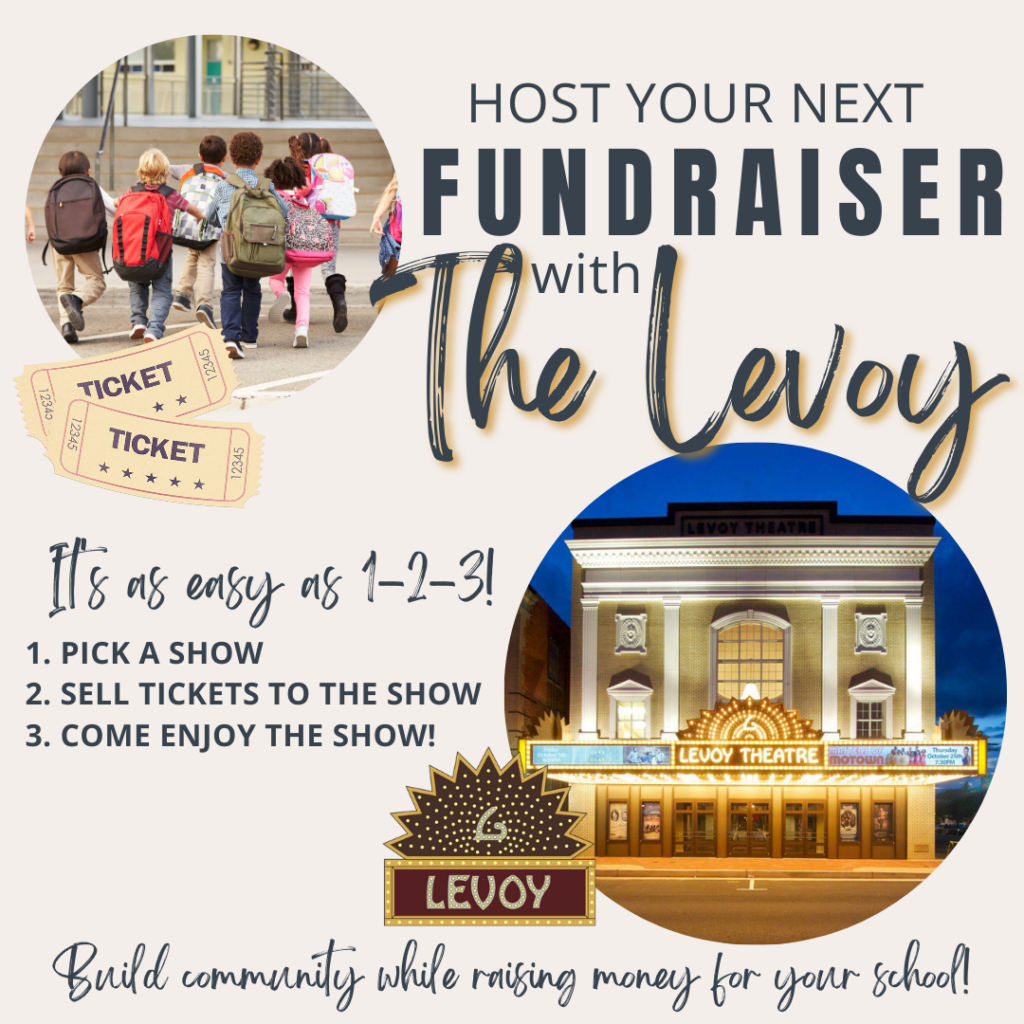 Host your fundraiser with The Levoy